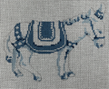 Wedgwood Nativity Donkey Canvas