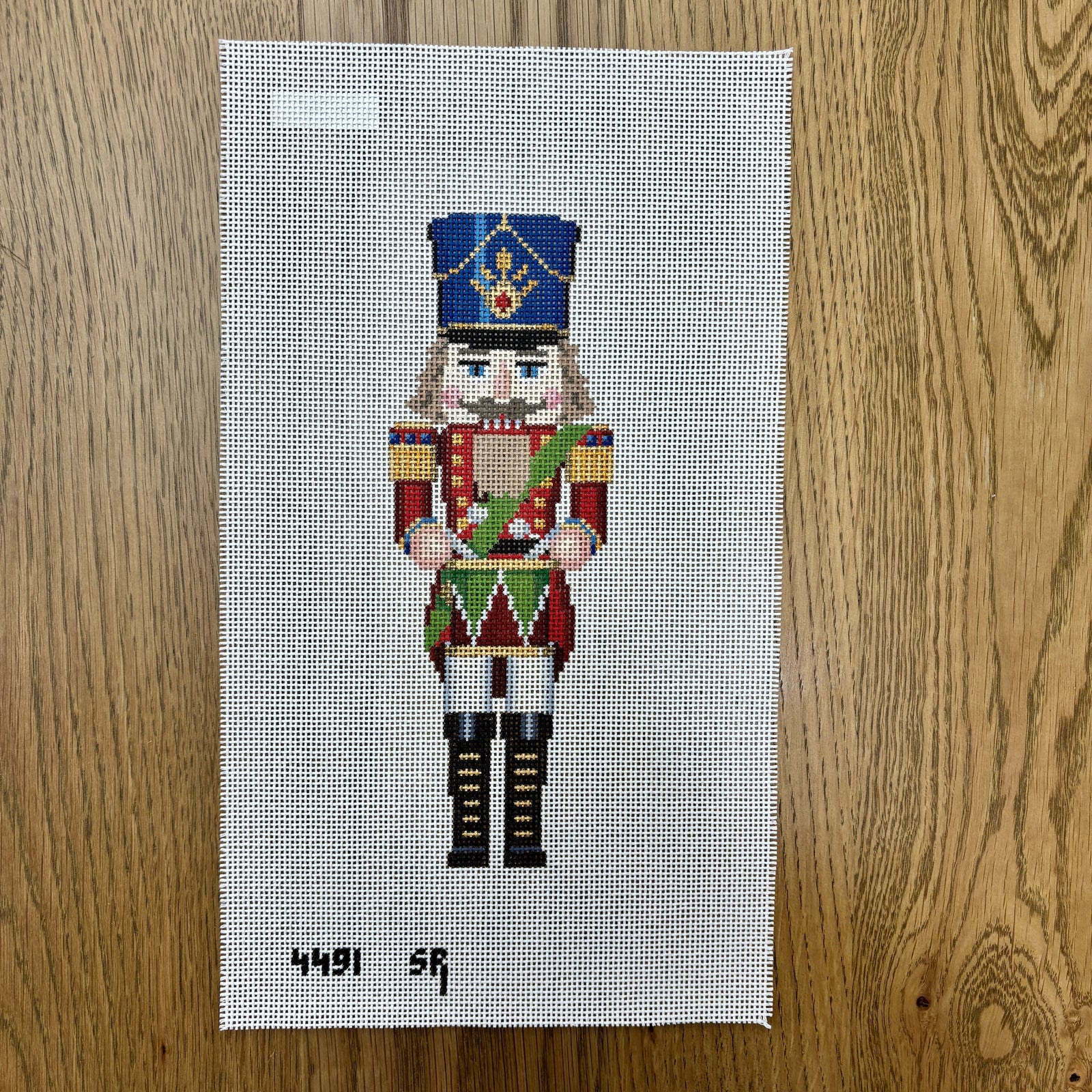 Drummer Nutcracker (9.5") Canvas