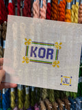 KOR Mardi Gras Organization Sign Canvas