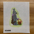 Easter Bunny at Work Canvas