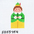 Elf Stitch It Angel Canvas