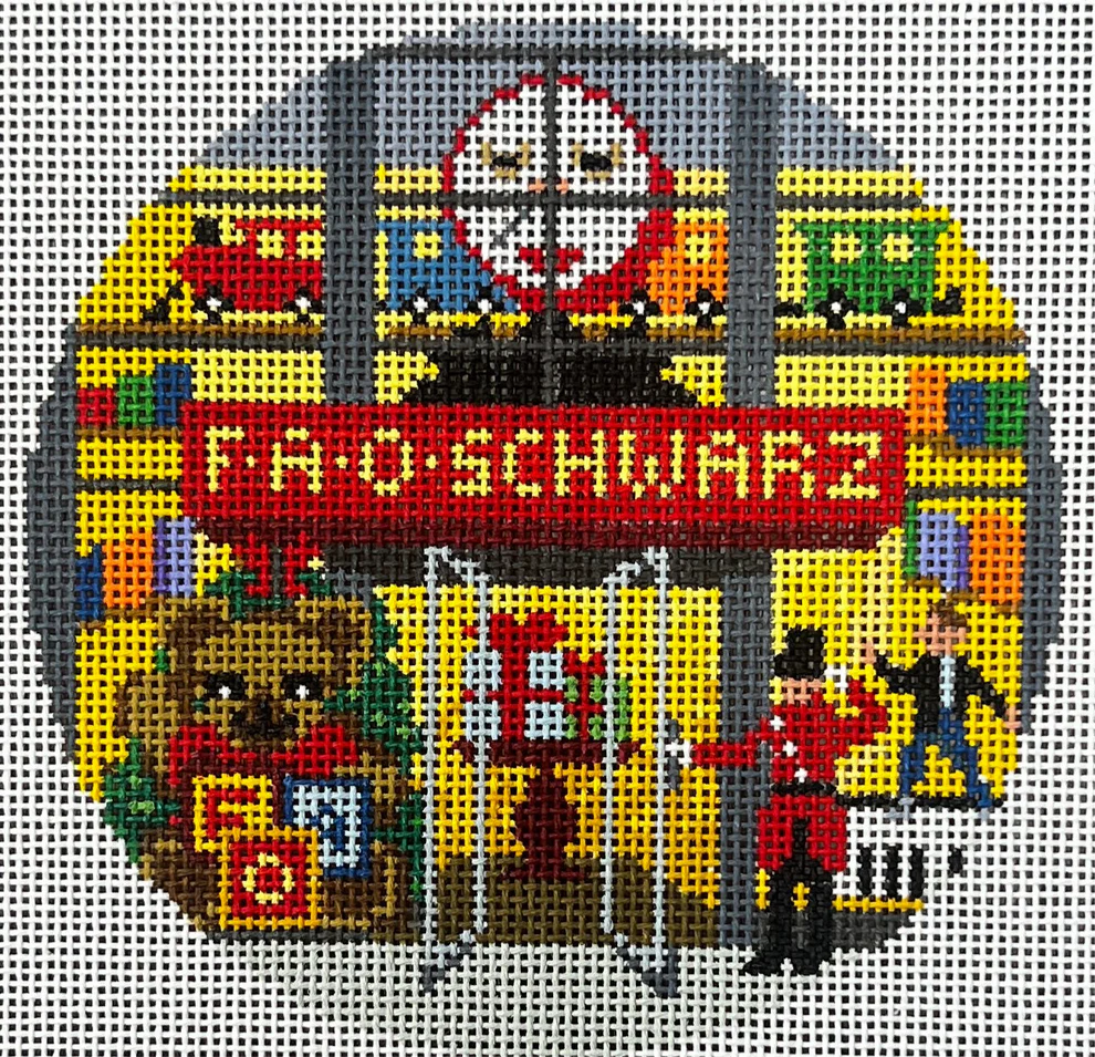 FAO Schwartz Round Canvas
