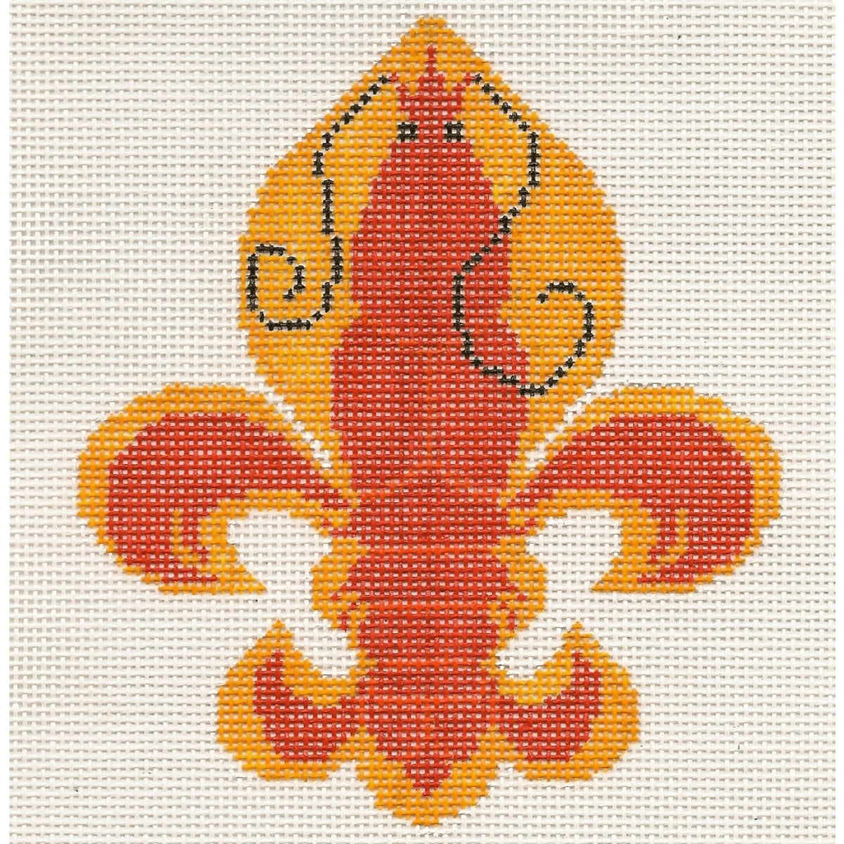 Fleur de Crawfish Canvas