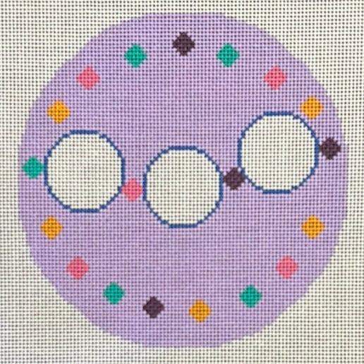 Friendship Bracelet Round Canvas