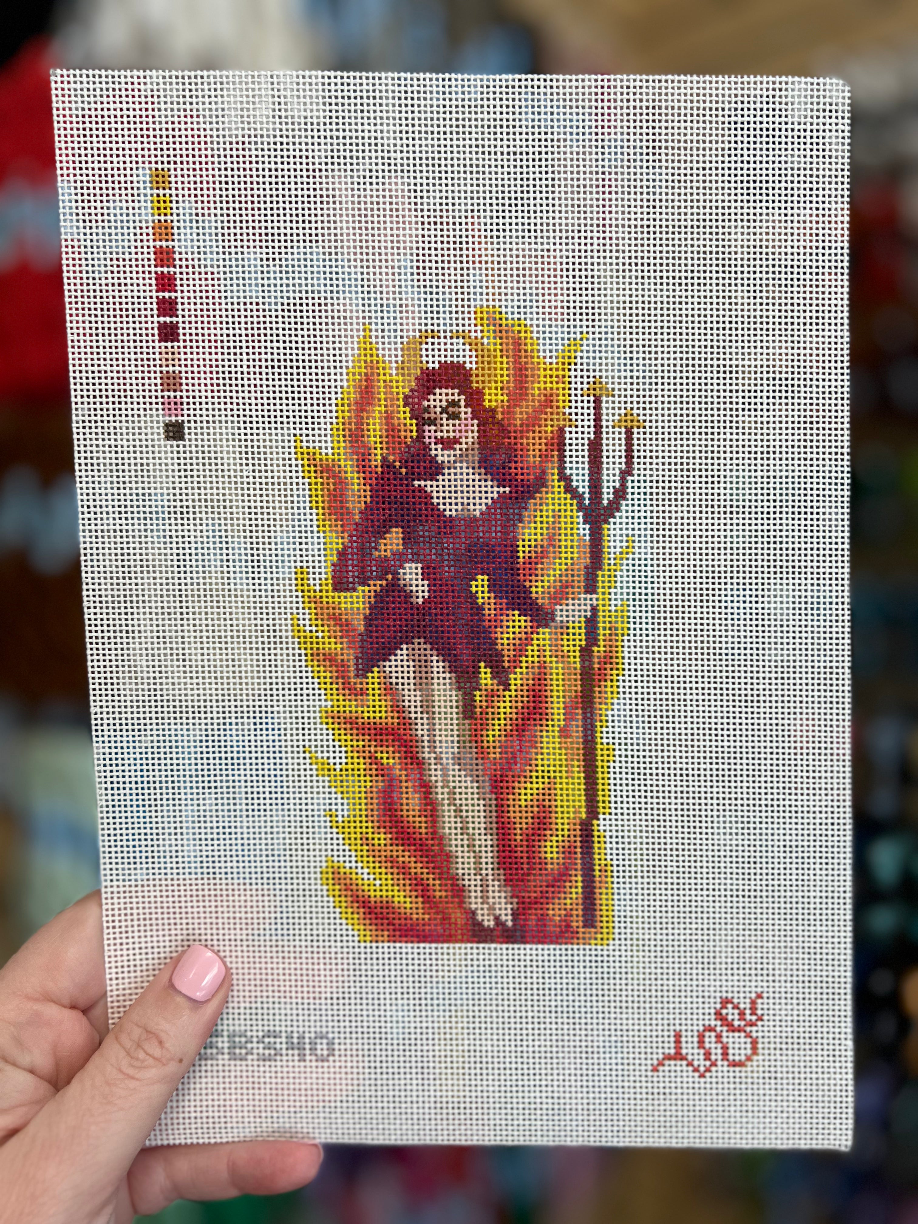 Pin Up Devil Canvas