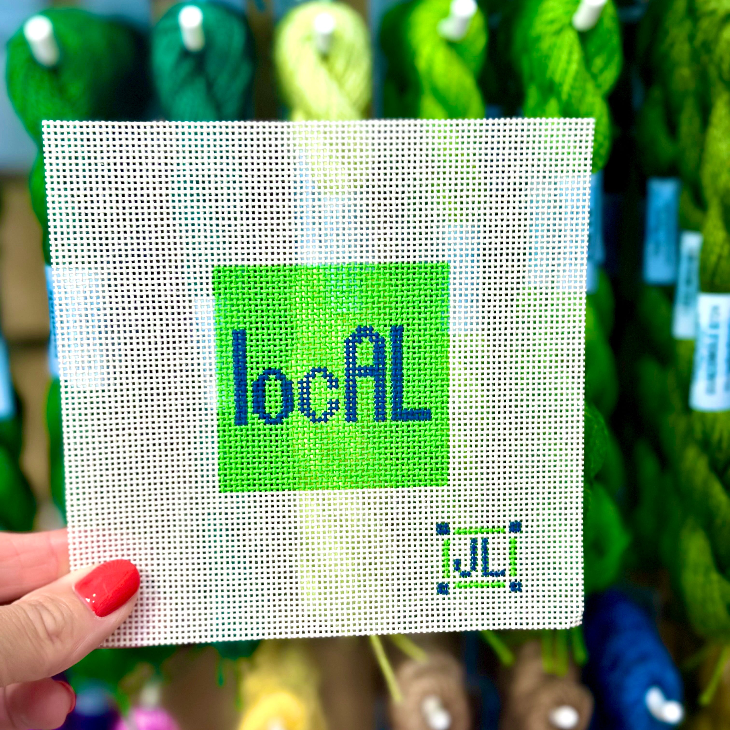 locAL 2" Square Canvas