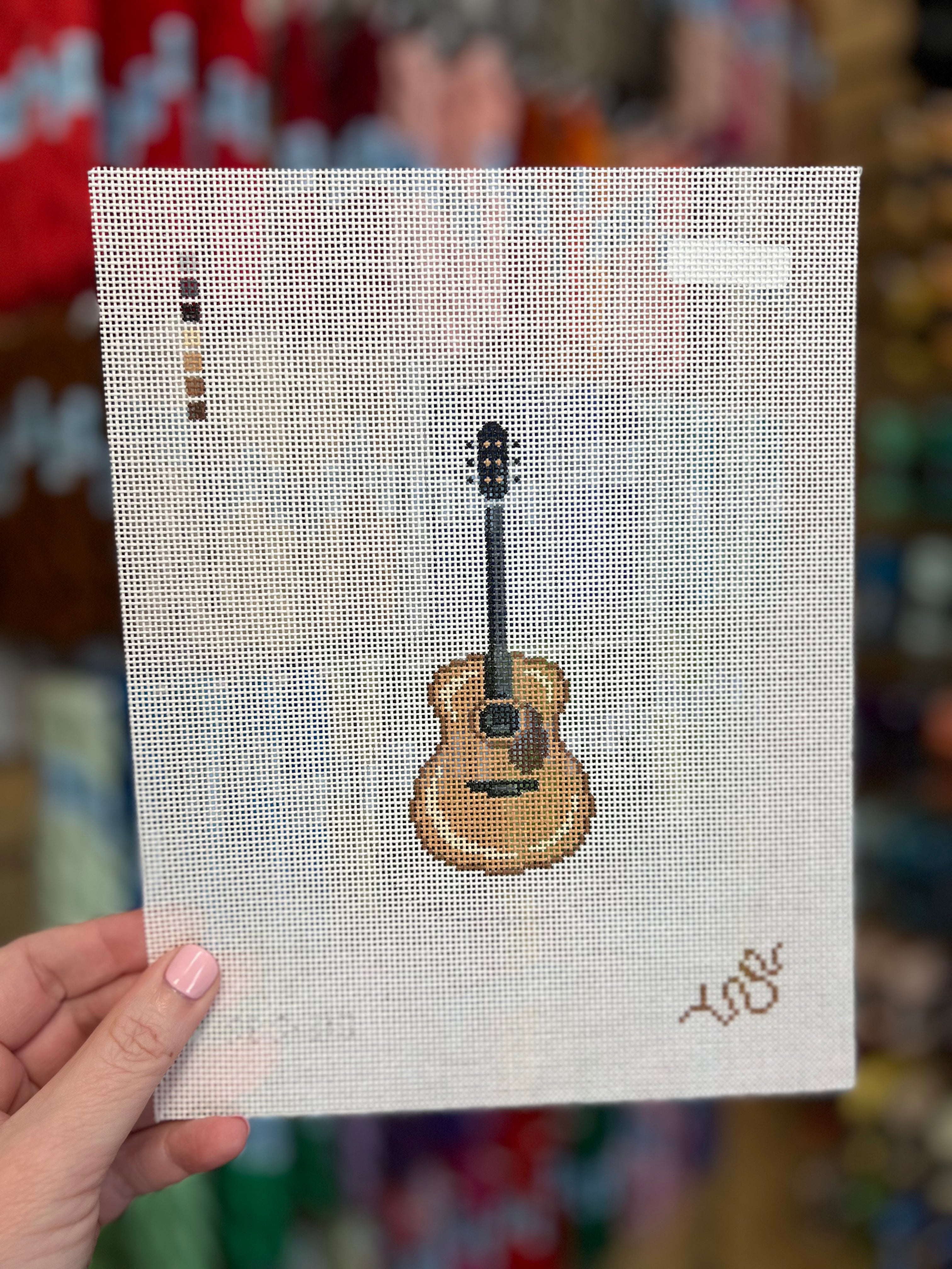 Acoustic Guitar Canvas