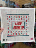 Chef Wanted Canvas