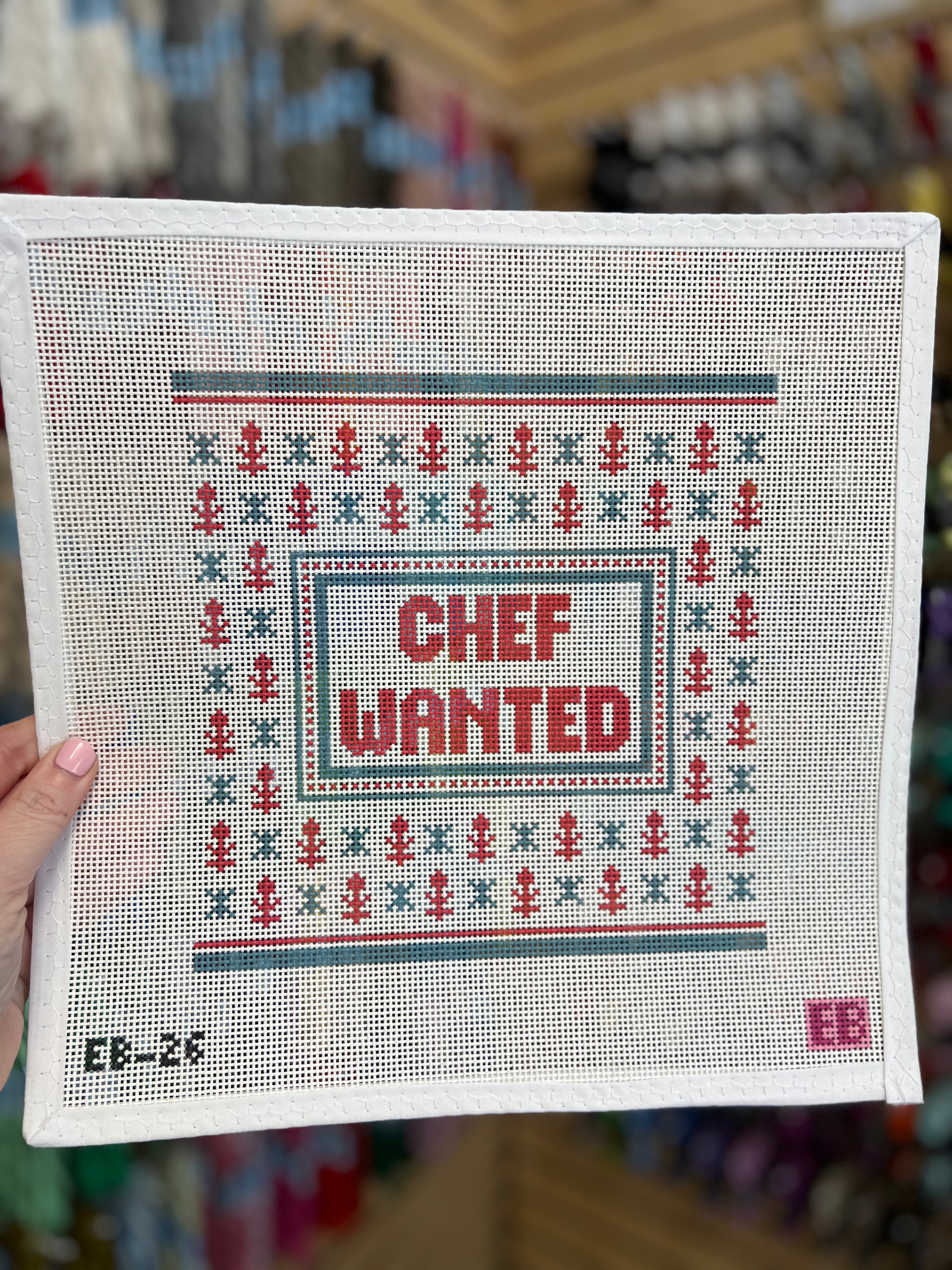 Chef Wanted Canvas