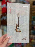 Electric Bass Canvas