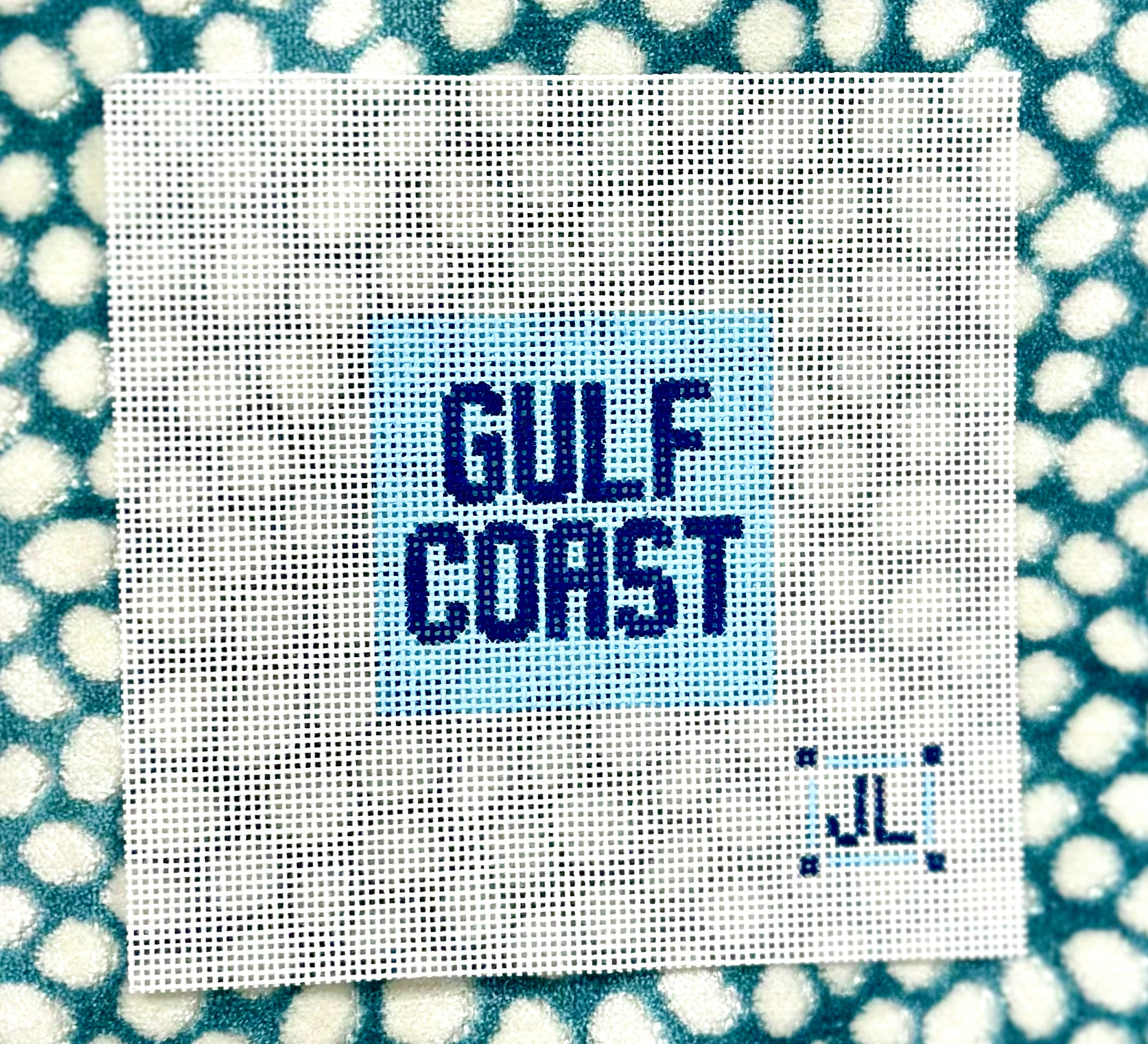 Gulf Coast 2" Square Canvas