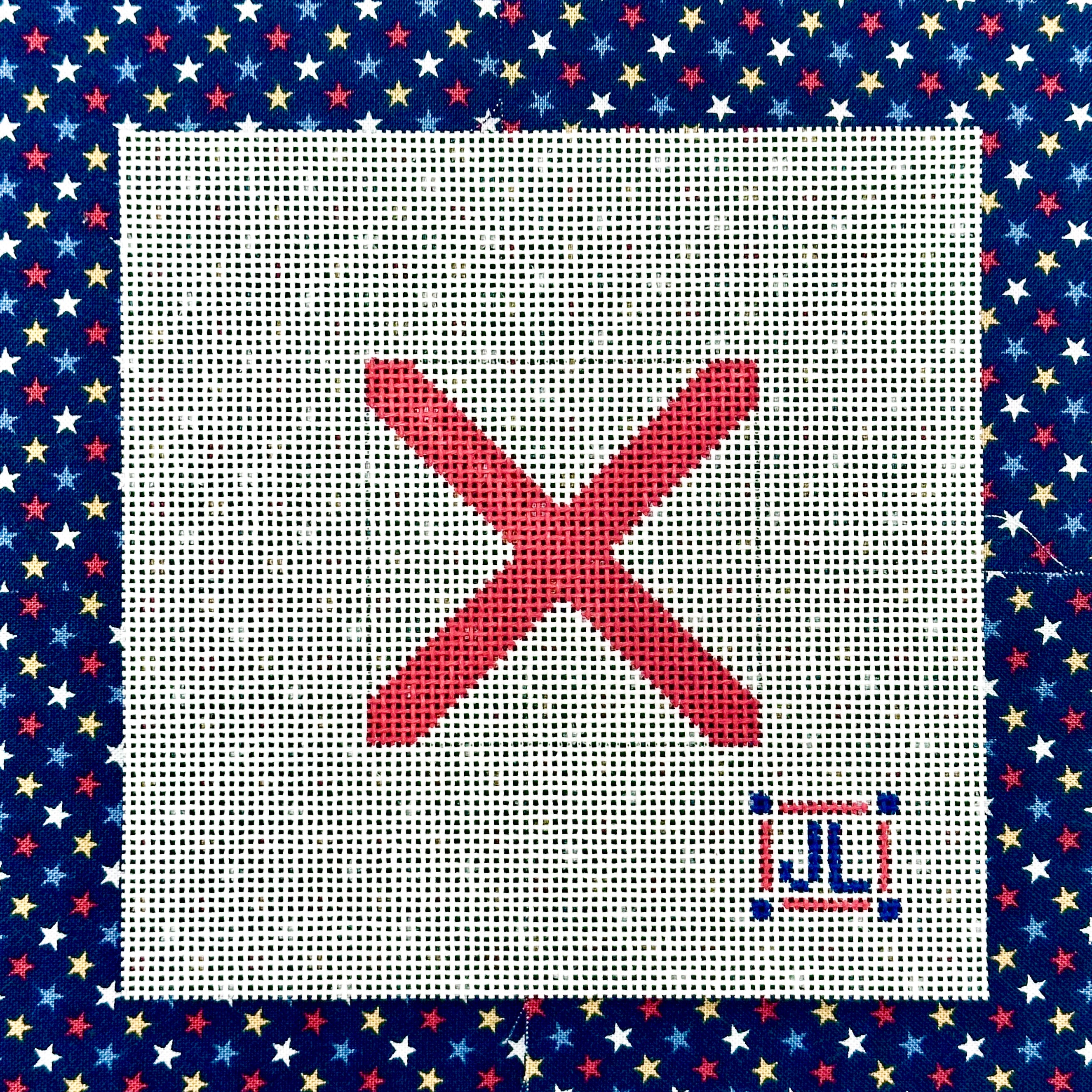 Alabama Flag 2" Square Canvas