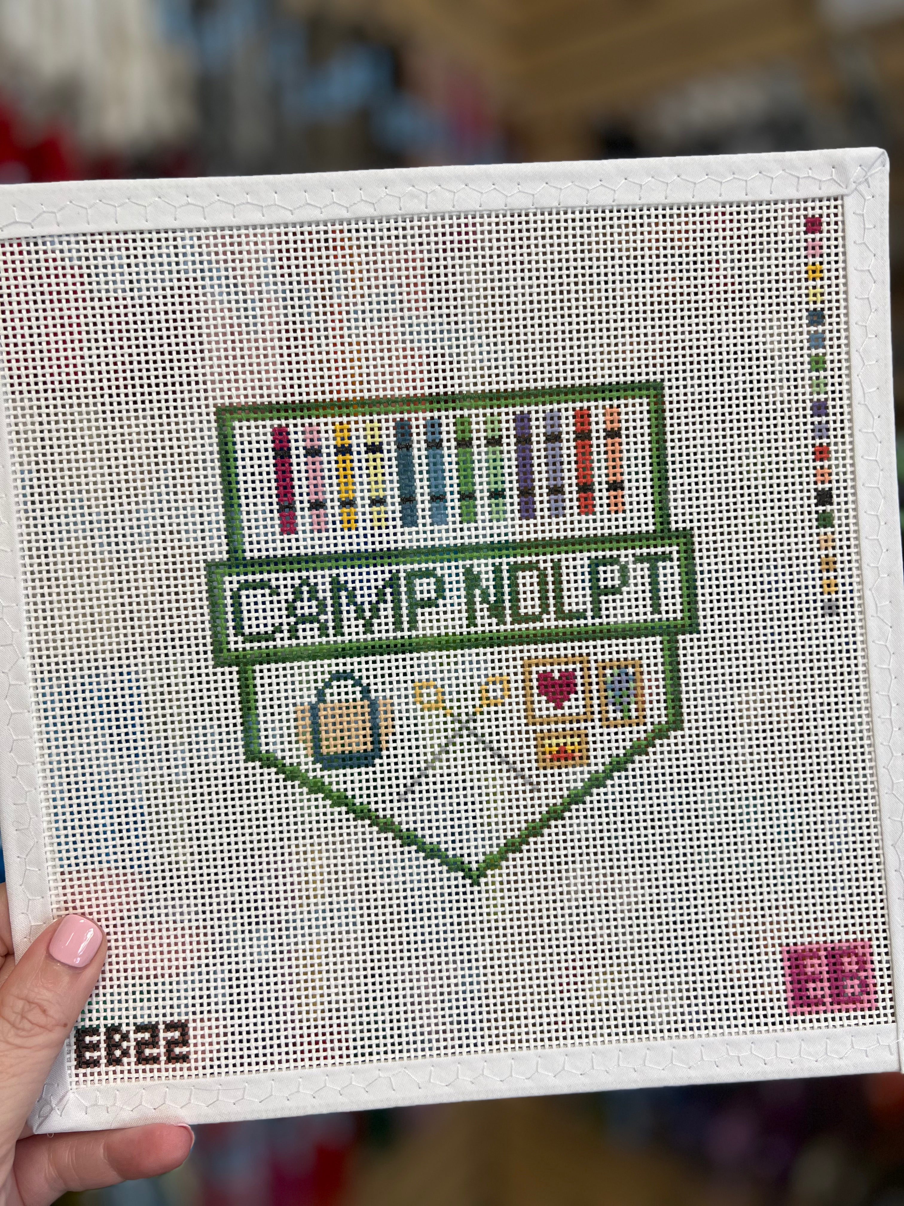 Camp NDLPT Pennant Canvas
