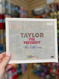 Taylor for President Canvas