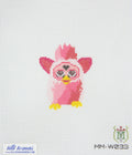 Pink Bird Toy (Furby) Canvas
