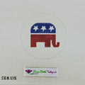 GOP Elephant Canvas