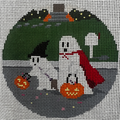 Ghosts Trick or Treating Canvas