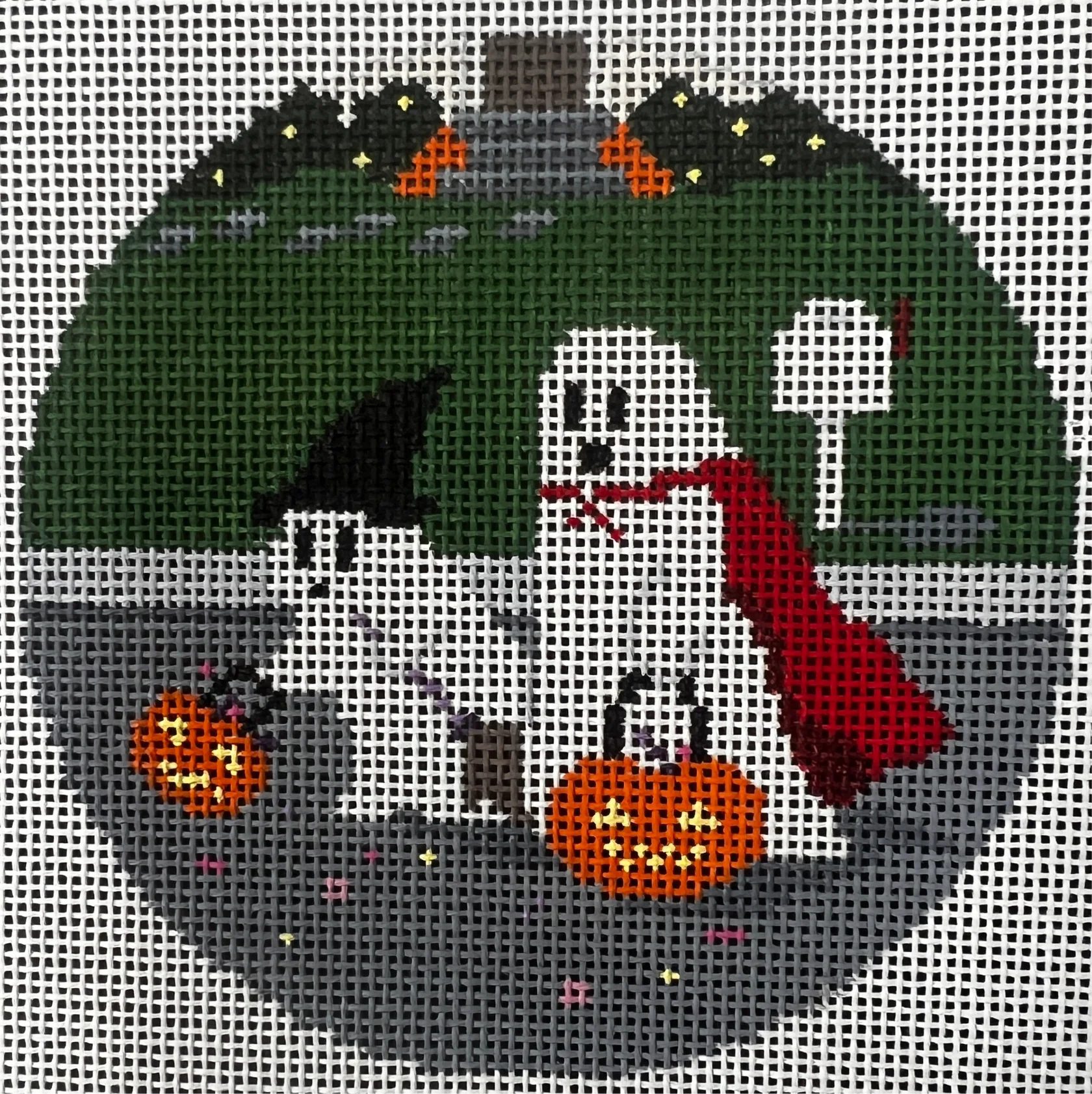 Ghosts Trick or Treating Canvas