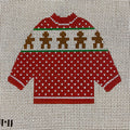 Gingerbread Pullover Sweater Canvas