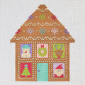 Gingerbread House Ornament Canvas