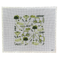 Golf Toile Canvas Large