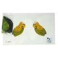 Green Budgie 3D Canvas