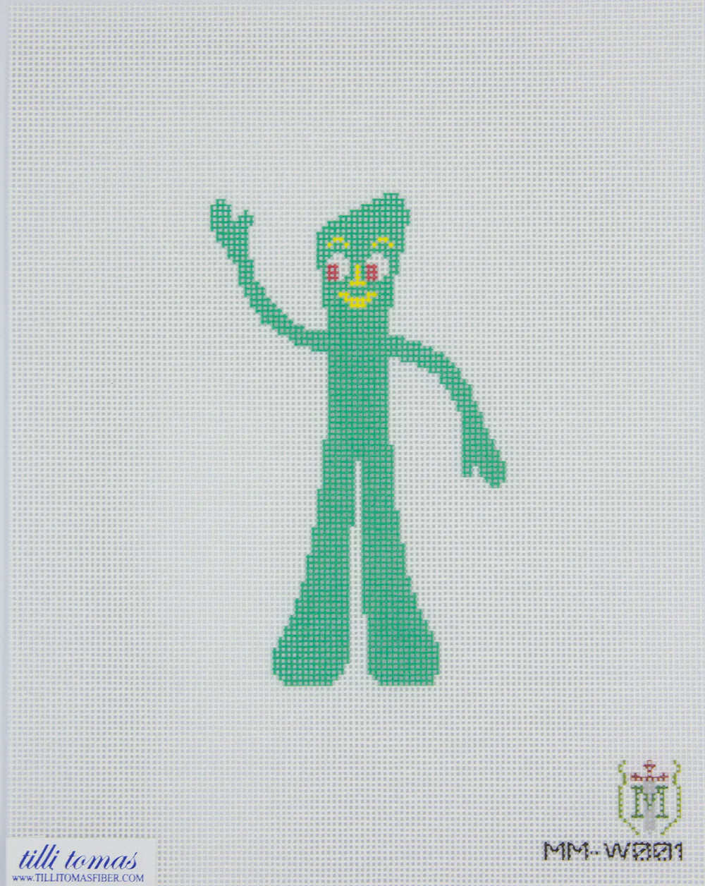 Green Man (Gumby) Canvas