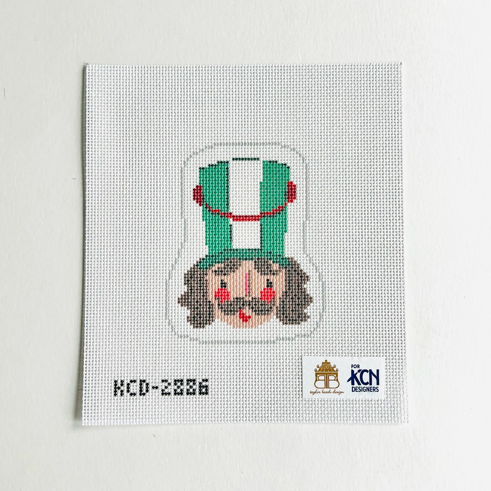 Green Nutcracker Face Canvas