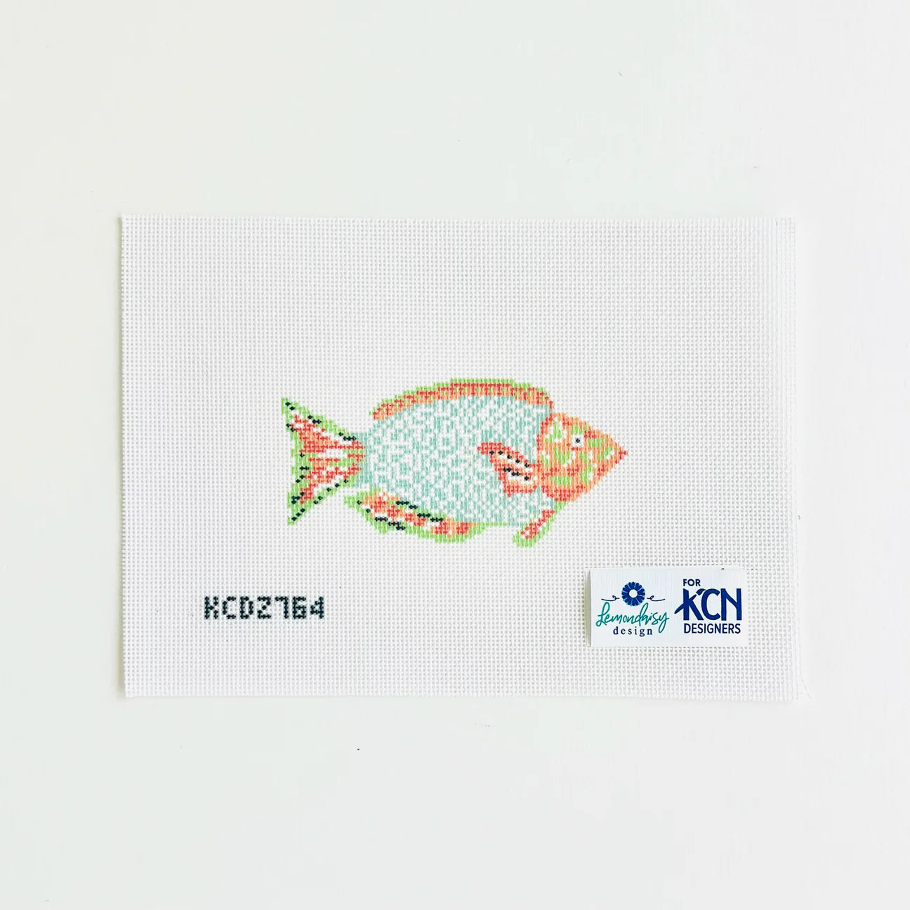 Green and Orange Parrotfish Canvas