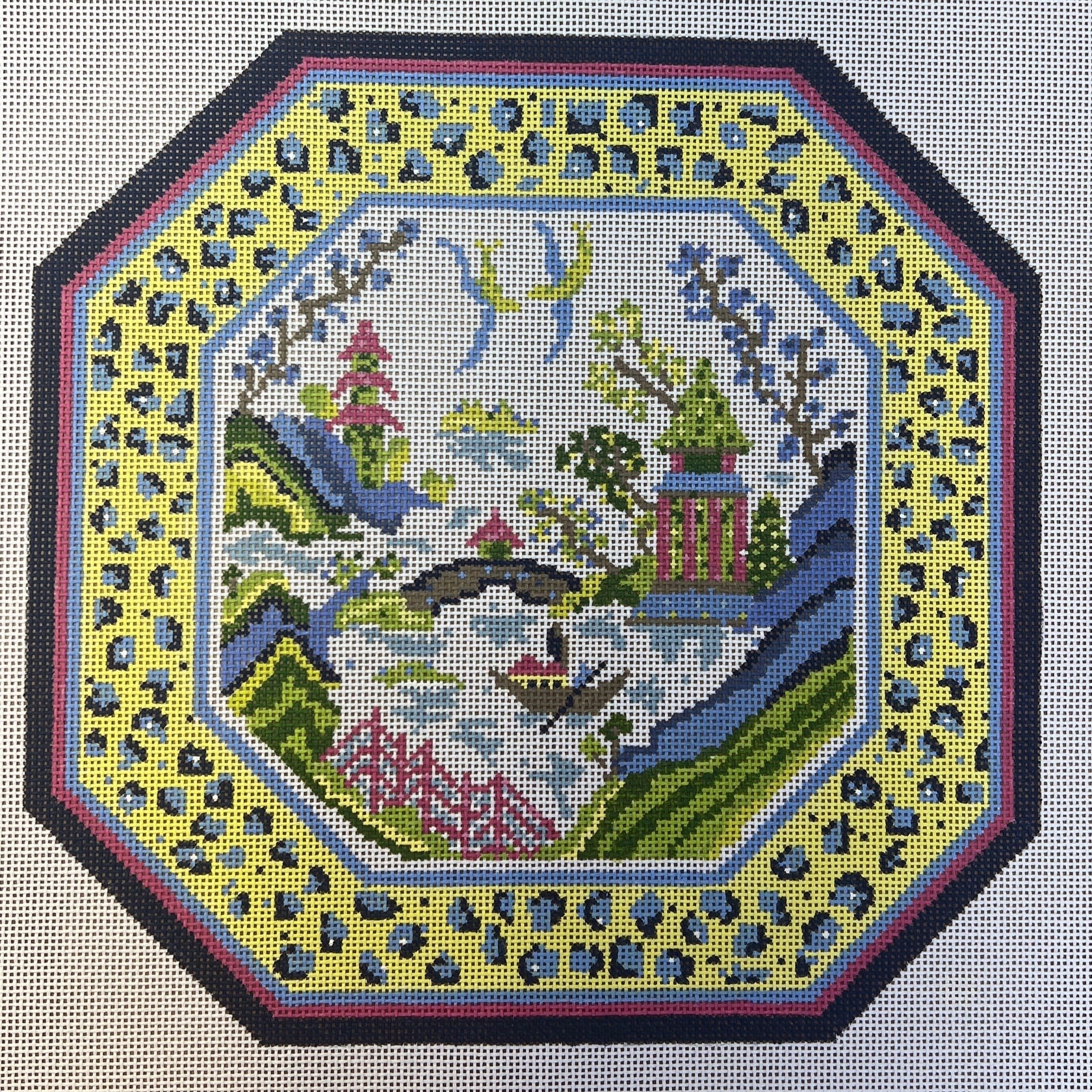 Gaudy Willow Pillow Canvas