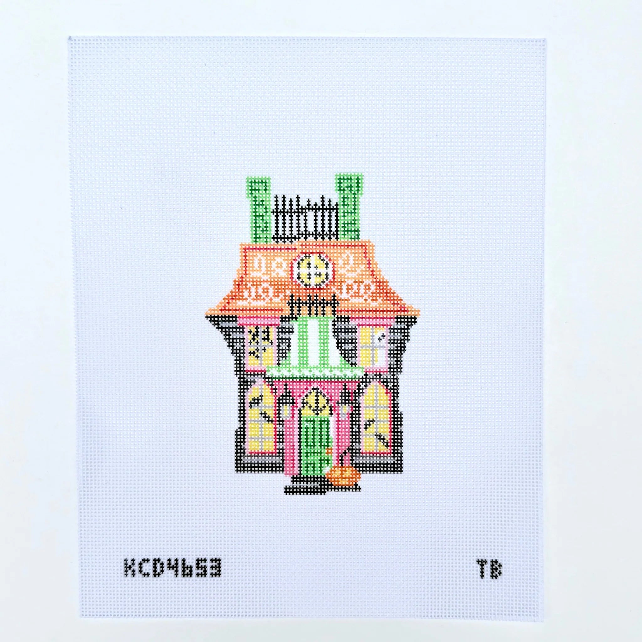 Haunted House II Canvas