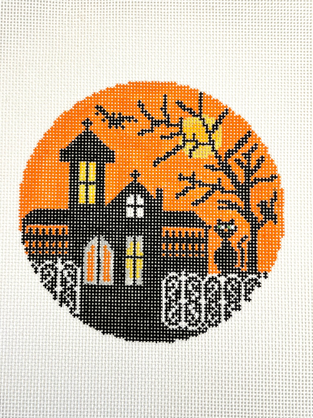 Haunting Night Halloween Canvas