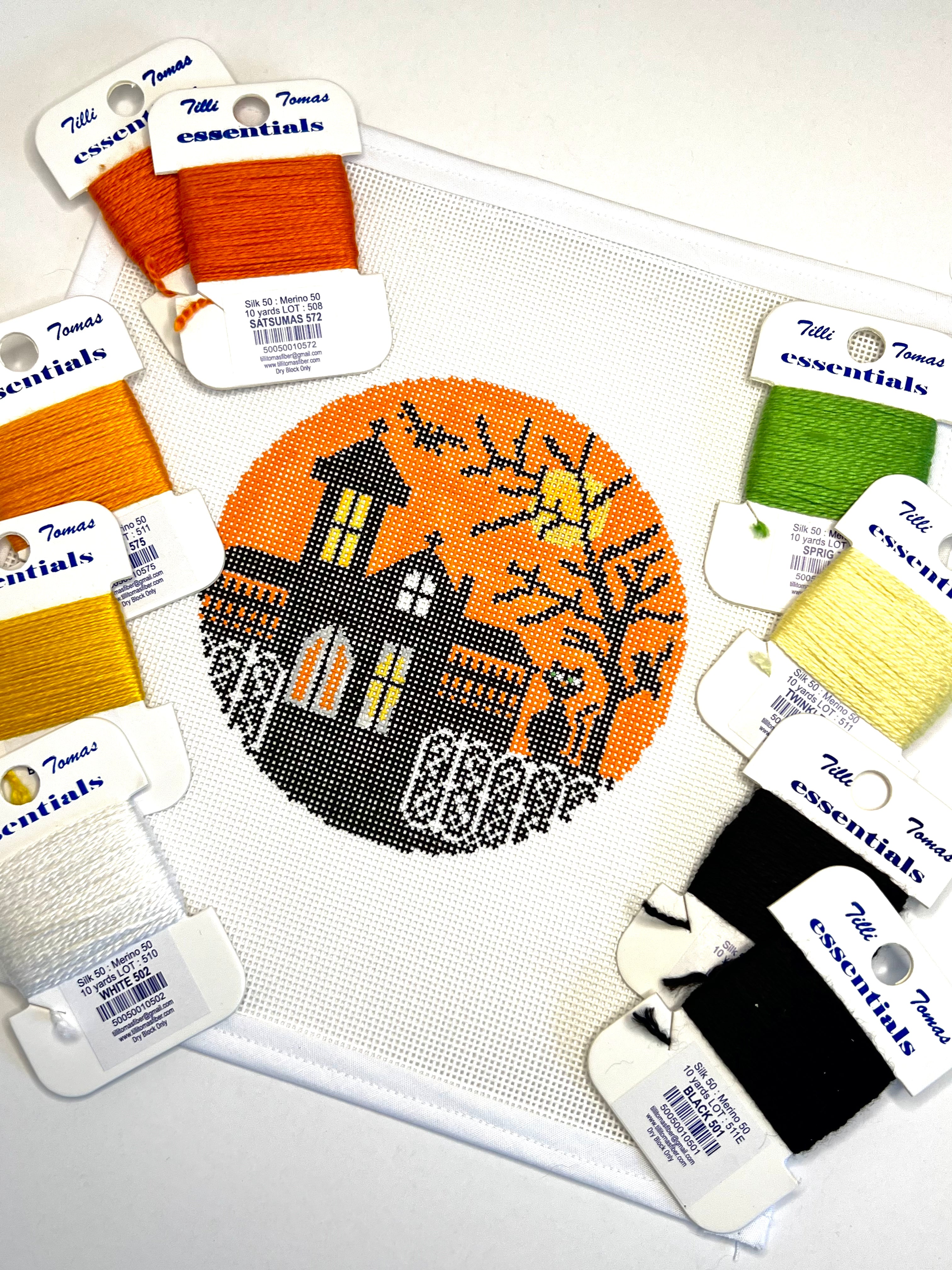 Haunting Night Halloween Canvas