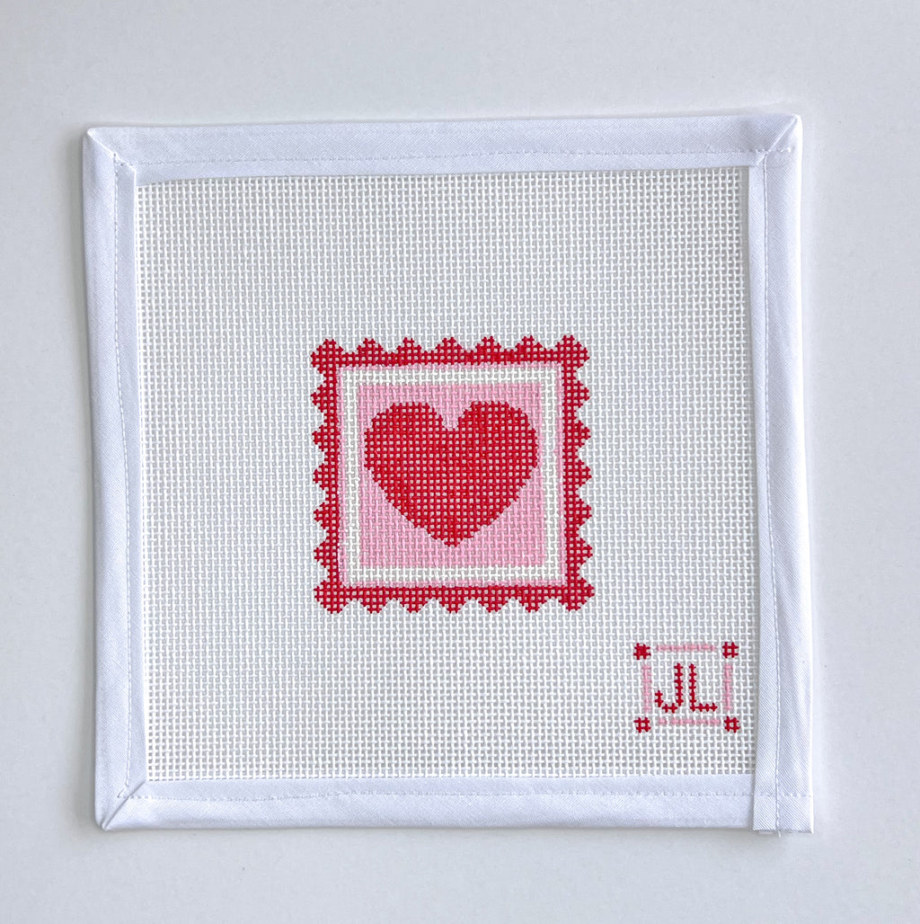 Heart Stamp Canvas