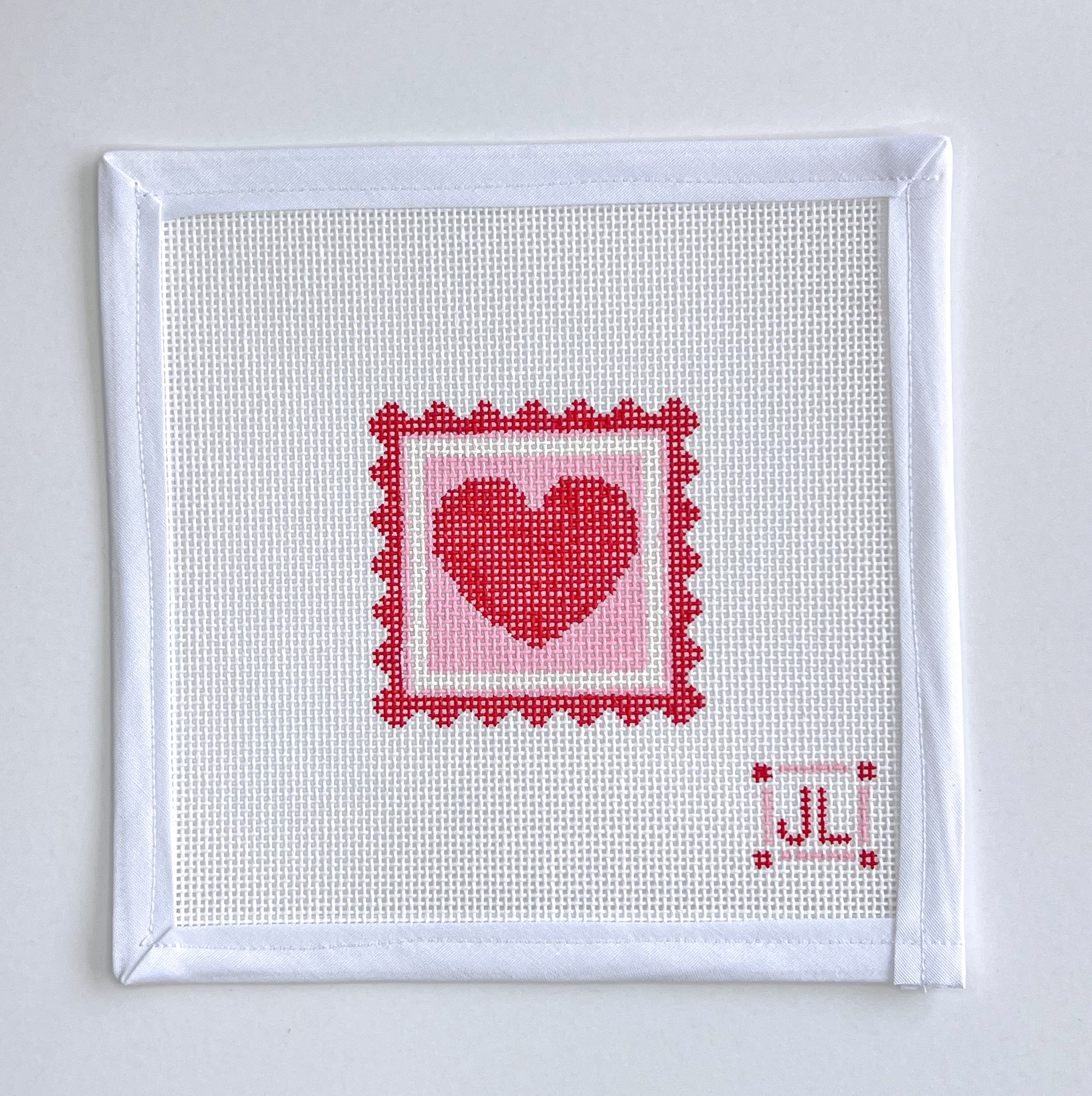 Heart Stamp Canvas