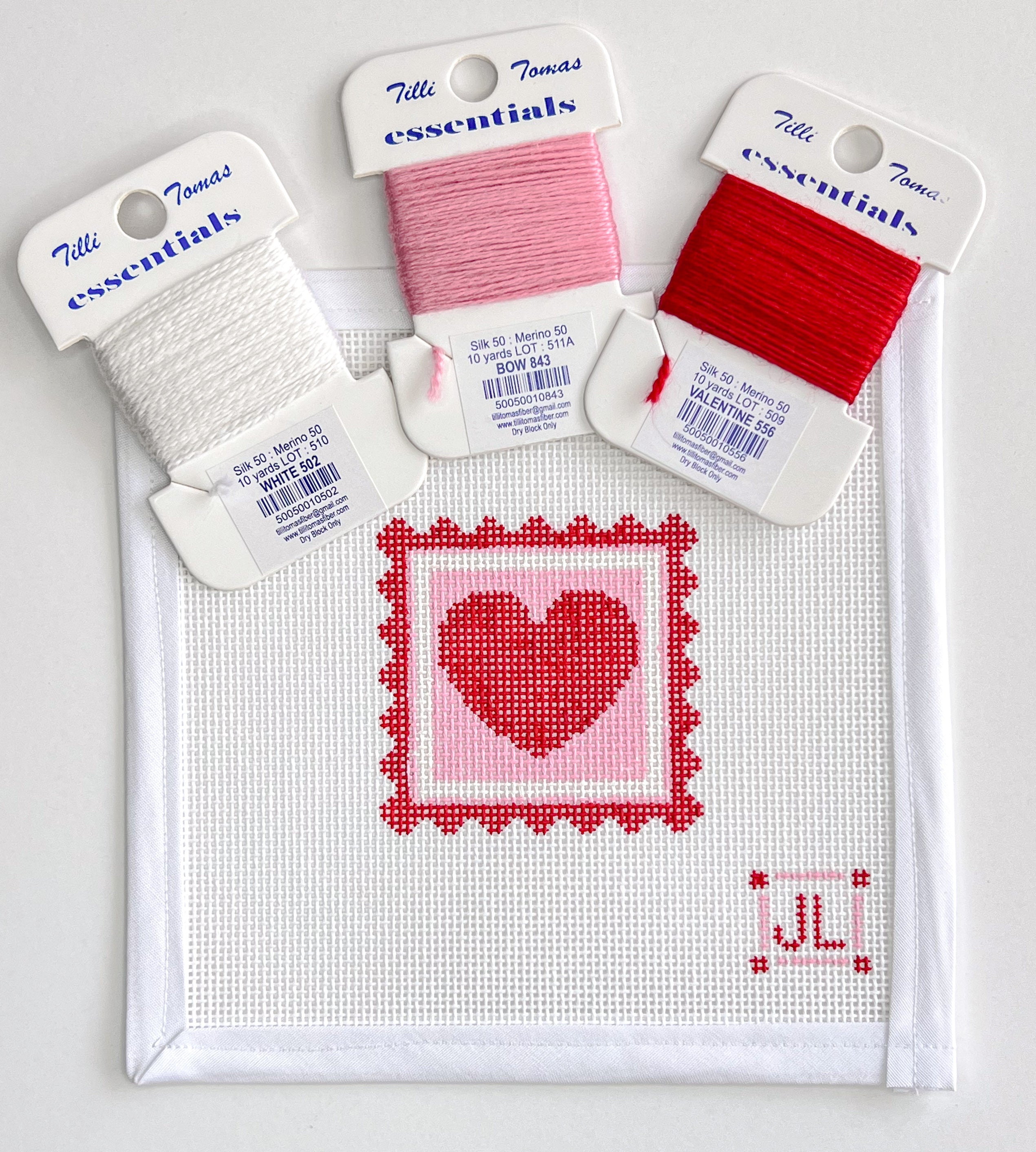 Heart Stamp Canvas