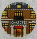 Hermes Round Canvas
