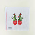 Holly and Jolly Monkey Canvas
