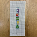 Hot Air Balloons Key Fob Canvas