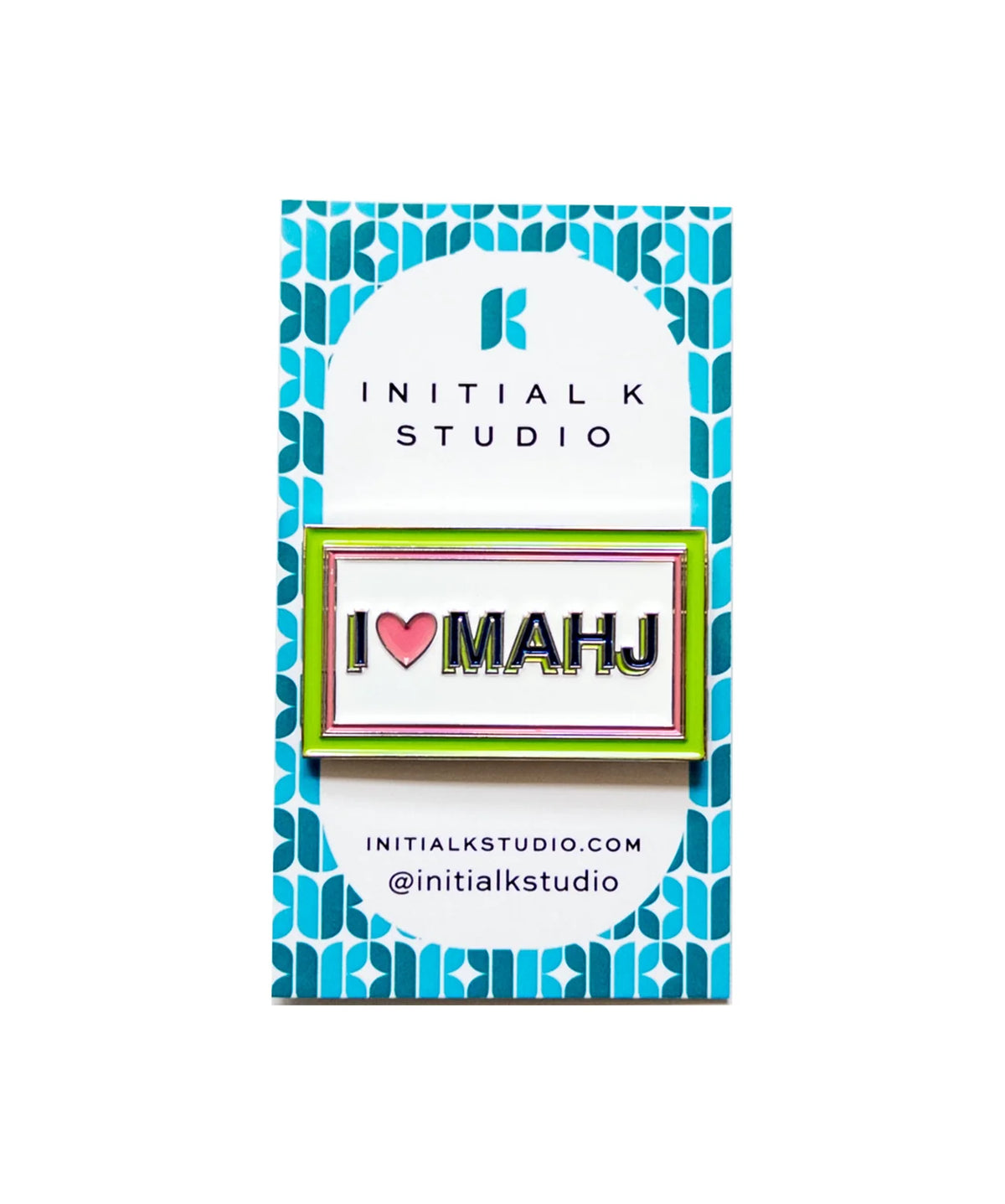 I Heart Mahj Needle Minder