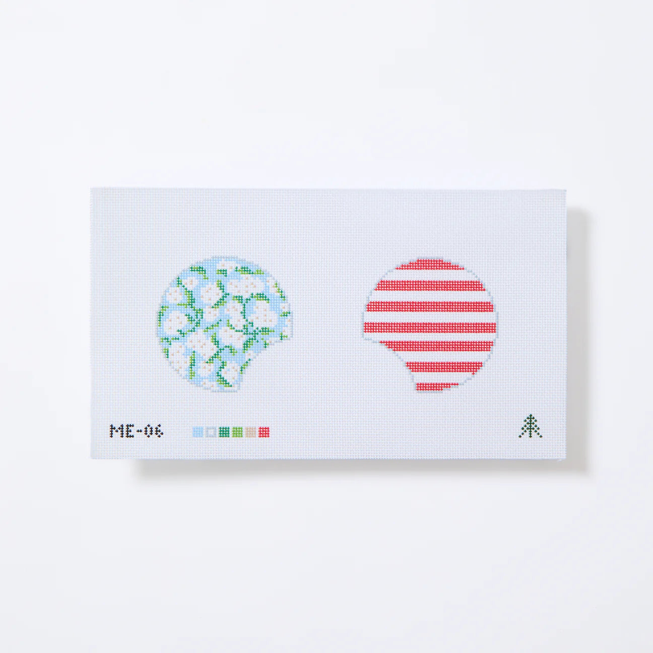 Floral American Flag Mouse Ears
