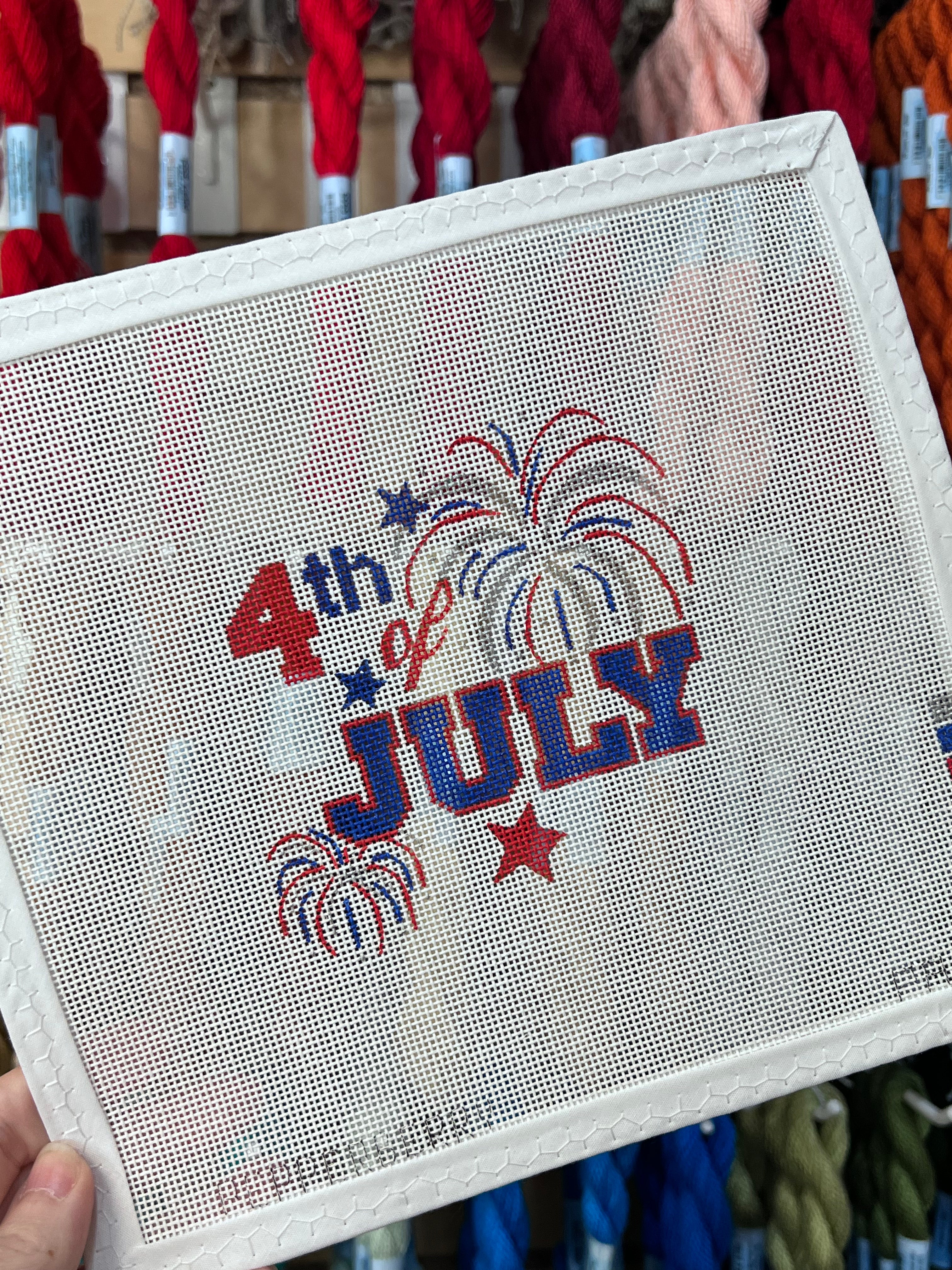 4th of July Fireworks Canvas