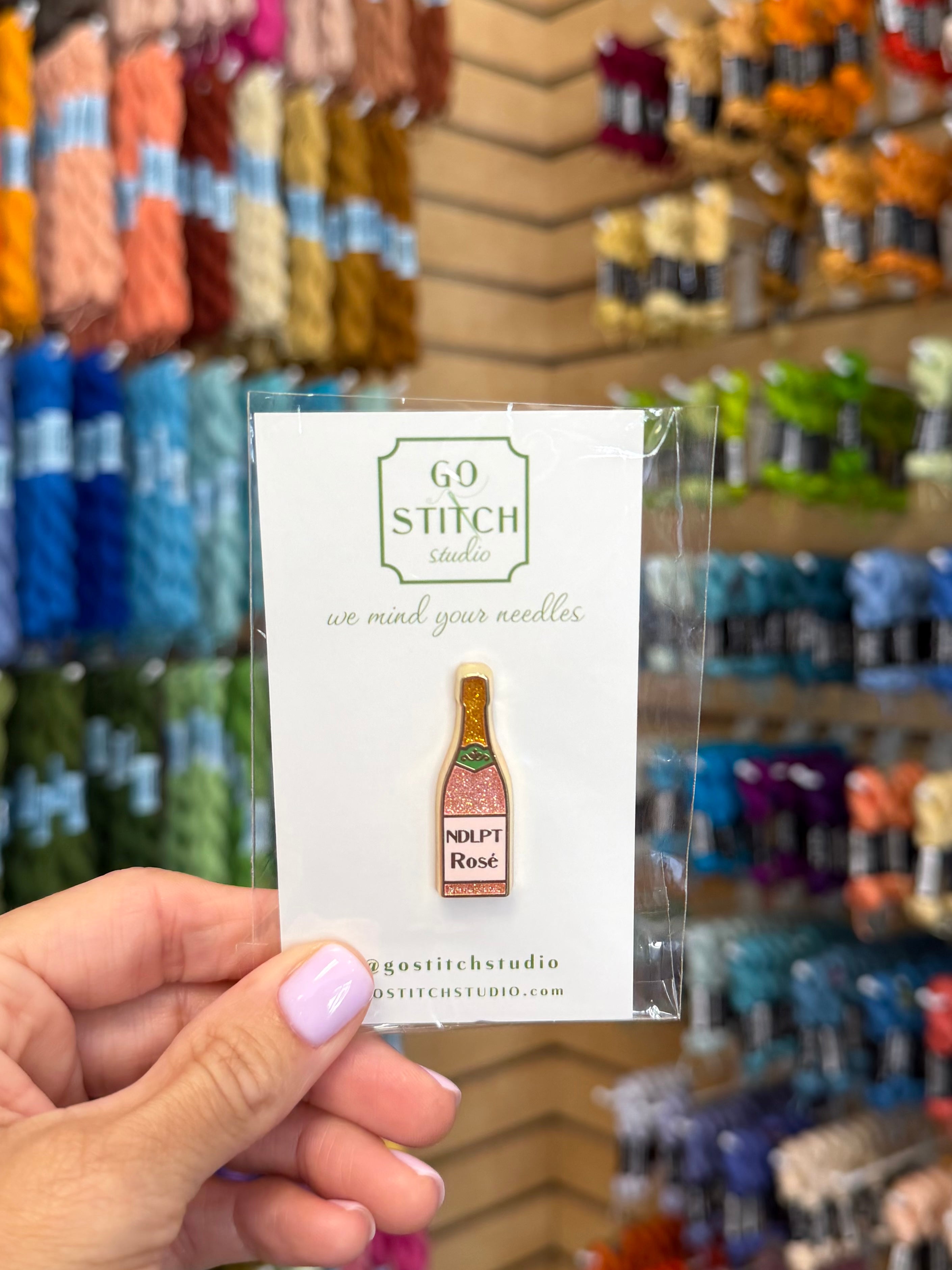 Petite NDLPT Rose Needleminder