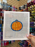 Grinning Jack-O-Lantern Canvas