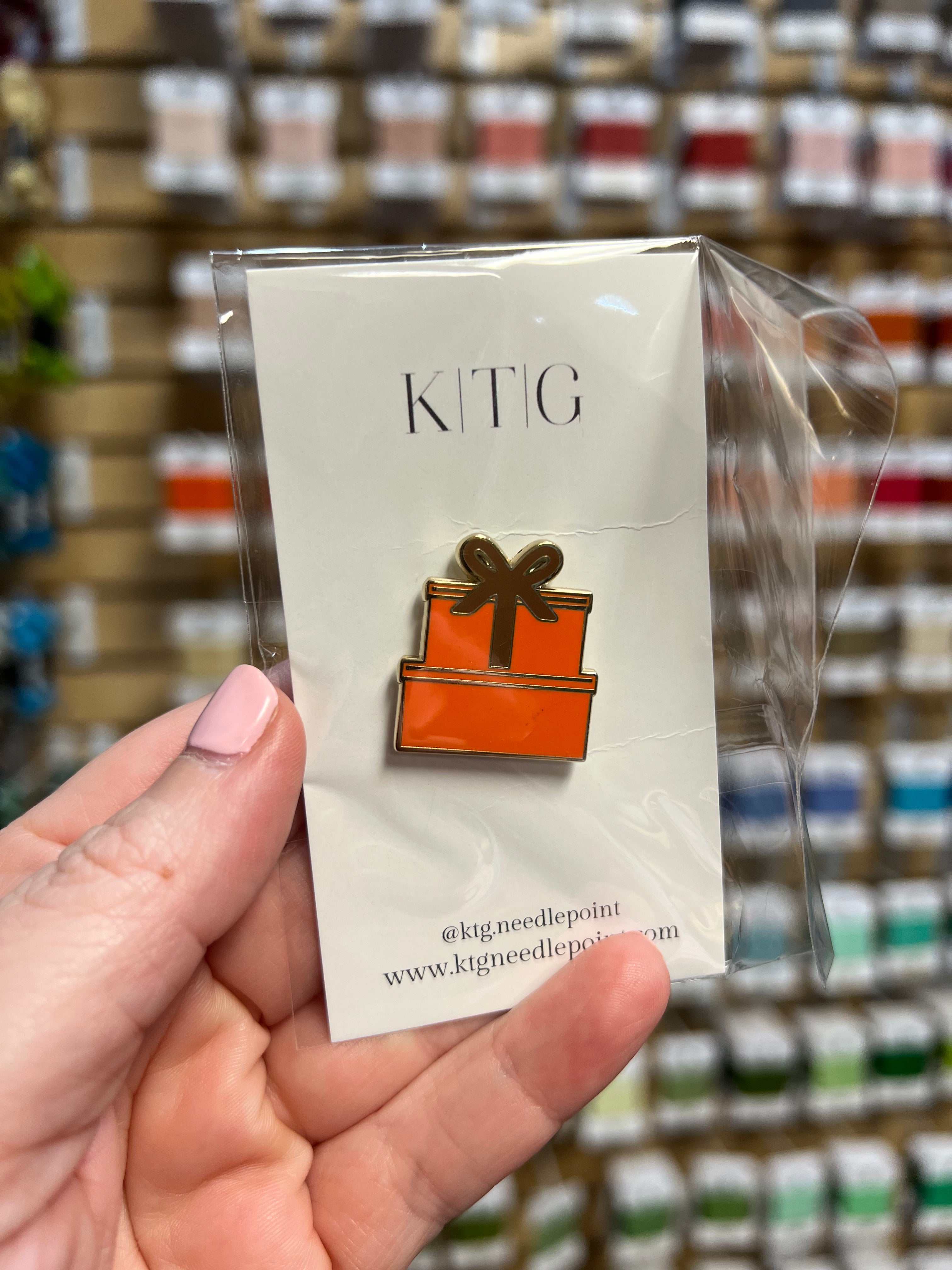 Orange Box Needle Minder