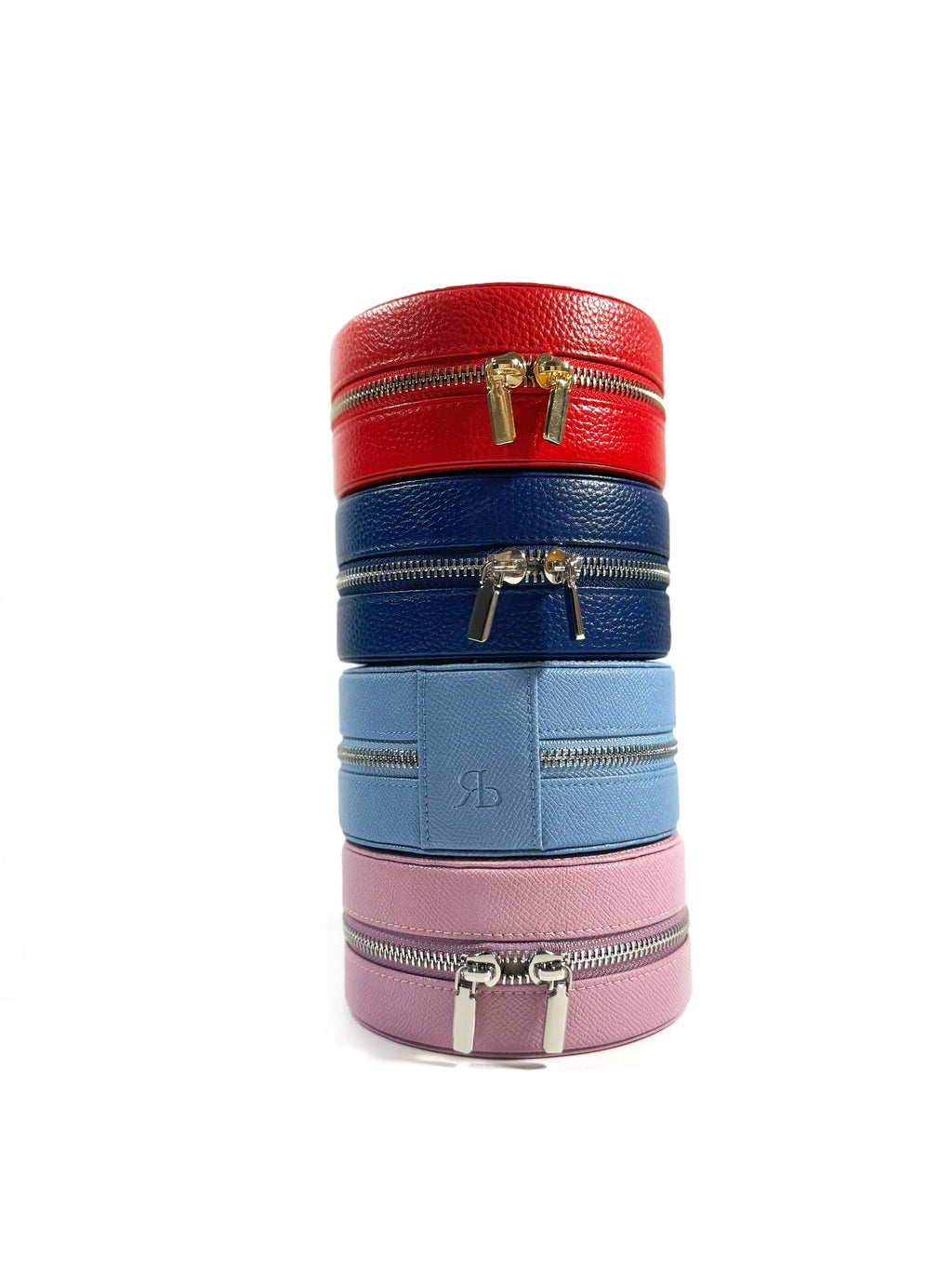 5" Round Self Finishing Jewelry Box - Cornflower