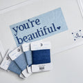 You're Beautiful Canvas Blue