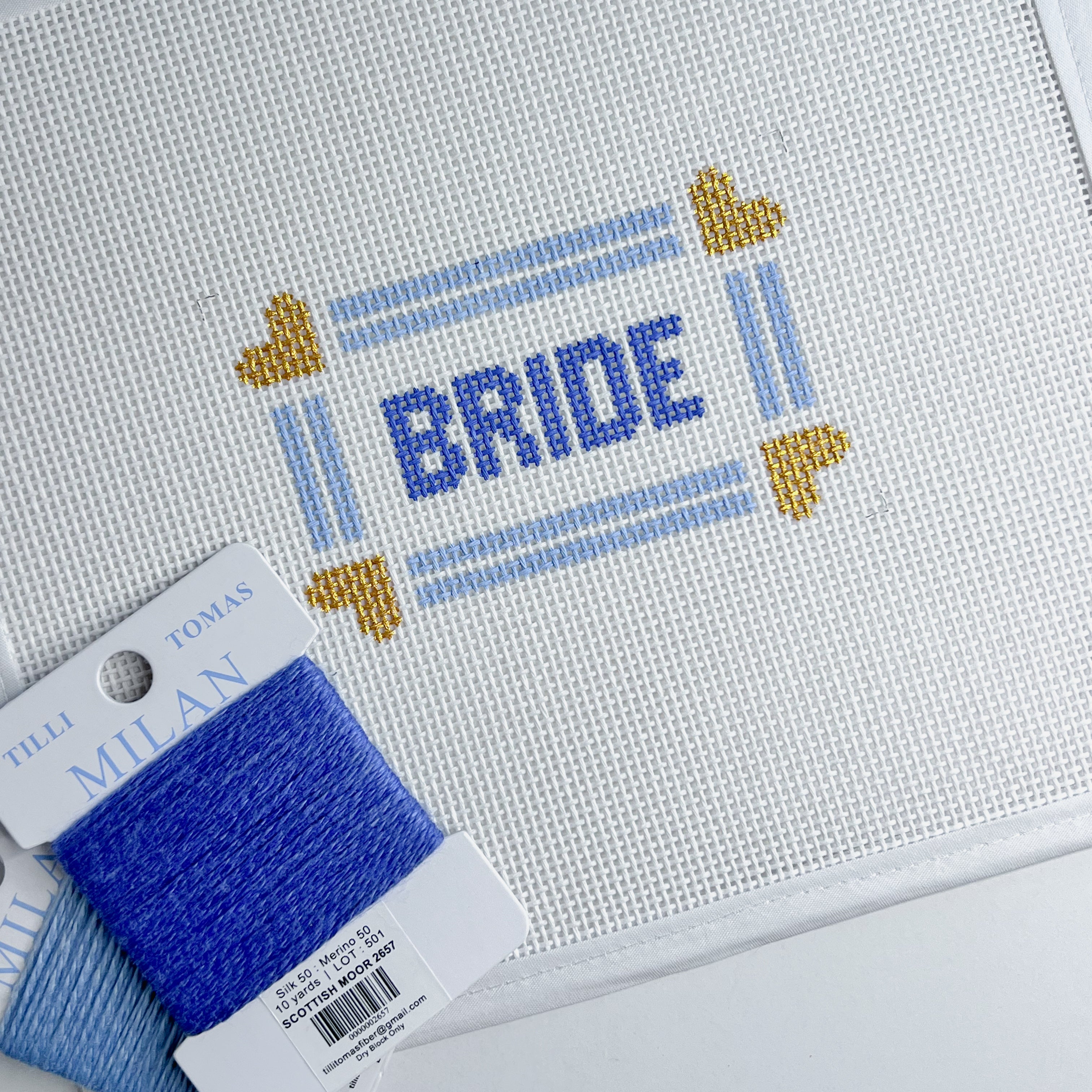 Bride Mini Sign Canvas