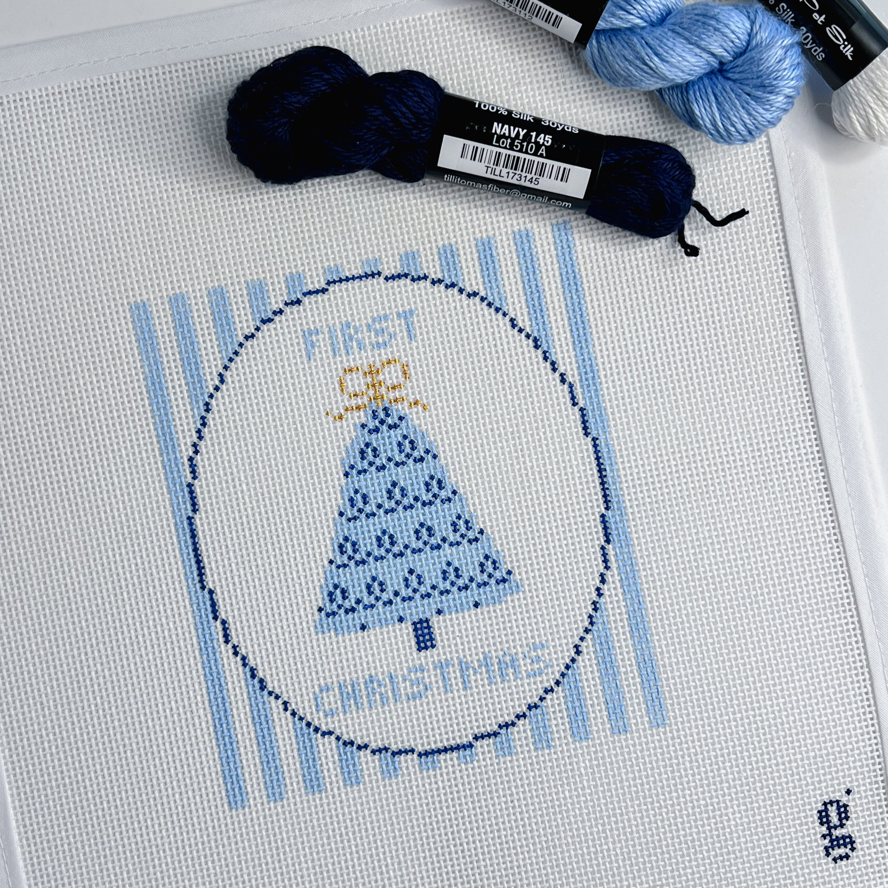 First Christmas Canvas