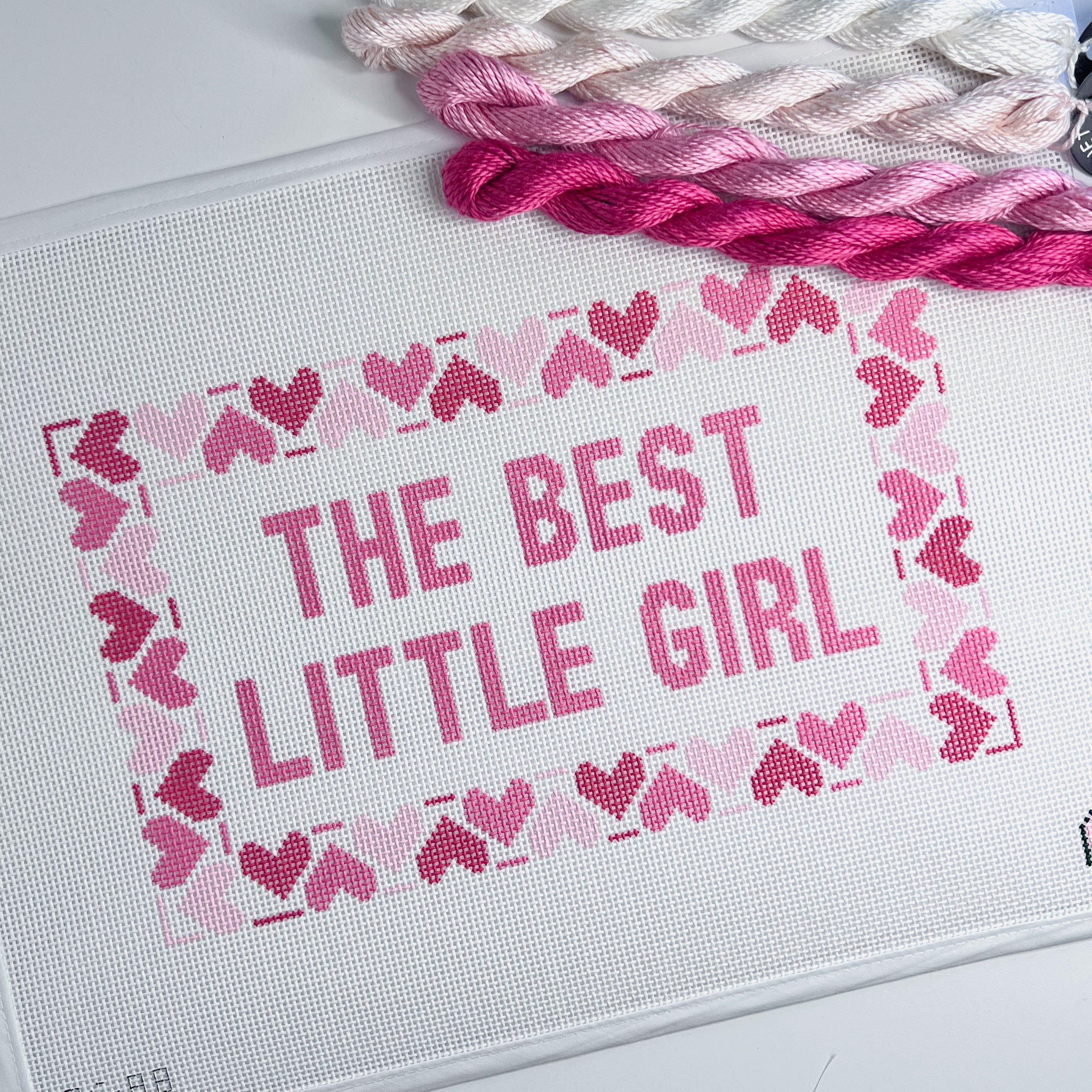 The Best Little Girl Canvas